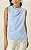 Regata Crepe Transpassado Drape Milalai - Imagem 11