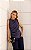 Regata Crepe Transpassado Drape Milalai - Imagem 8