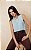 Blusa Em Crepe Regata Pregas Doce Flor - Imagem 10