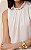 Blusa Em Crepe Regata Pregas Doce Flor - Imagem 7