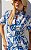 Chemise Tricoline Mangas Curtas Floral - Imagem 4