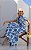 Chemise Tricoline Mangas Curtas Floral - Imagem 2