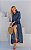 Vestido Midi Jeans Manga Longa - Imagem 5