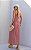 Vestido Midi Tricoline Listrado - Imagem 4