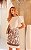 Vestido Tubo Com Mangas Curtas Floral - Imagem 5