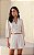 Camisa Manga Balone Linho Listrado Donna Ritz - Imagem 1