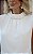 Blusa Crepe Gola Alta Frente Dupla Milalai - Imagem 2