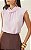 Blusa Crepe Gola Alta Frente Dupla Milalai - Imagem 6