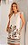 Vestido Tubo Regata Estampa Folhagem - Imagem 4