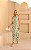 Vestido Midi Em Paisley Com Drapeado Cintura - Imagem 1