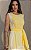 Vestido Midi Chiffon Manga Cavada Com Renda - Imagem 3