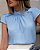 Blusa Crepe Manga Tulipa e Ombro Renda Milalai - Imagem 8