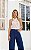 Regata Prega Floral Donna Ritz - Imagem 4