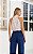 Regata Prega Floral Donna Ritz - Imagem 3