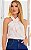 Regata Prega Floral Donna Ritz - Imagem 1