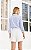 Camisa Tricoline Listrada Gola Assimétrica Donna Ritz - Imagem 7