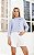 Camisa Tricoline Listrada Gola Assimétrica Donna Ritz - Imagem 5