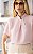 Blusa Em Crepe Pregas Gola Curva Donna Ritz - Imagem 2