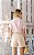 Blusa Em Crepe Pregas Gola Curva Donna Ritz - Imagem 3