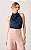 Blusa Halter Acetinado Gola Degagê Milalai - Imagem 13
