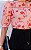 Blusa Manga Curta Bordado Com Renda - Imagem 7
