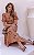 Vestido Midi Bordado Com Cinto - Imagem 9