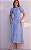 Vestido Midi Laise Com Mangas - Imagem 4