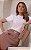 Blusa Viscolinho Com Renda Manga - Imagem 5