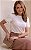 Blusa Viscolinho Com Renda Manga - Imagem 1