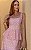 Vestido Midi Reto Em Laise Com Peplum - Imagem 2