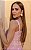 Vestido Midi Reto Em Laise Com Peplum - Imagem 4