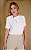 Blusa Manga Curta Decote Gota Com Aviamento Donna Ritz - Imagem 1