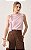 Blusa Em Crepe Com Babados Milalai - Imagem 5