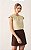 Blusa Em Crepe Com Bordado Decote Gota Milalai - Imagem 8