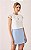 Blusa Em Crepe Com Bordado Decote Gota Milalai - Imagem 5
