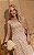 Vestido Longo Em Chiffon Floral Com Alças Finas - Imagem 3