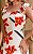 Vestido Midi Em Viscose Decote Reto Estampa Floral - Imagem 3