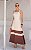 Vestido Midi Em Viscose Bicolor - Imagem 2