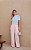Blusa Em Crepe Gola Alta Com Franzido Donna Ritz - Imagem 8