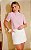 Blusa Em Crepe Gola Alta Com Franzido Donna Ritz - Imagem 5