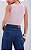Regata Malha Jersey Franzido Lateral Donna Ritz - Imagem 3