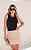 Regata Malha Jersey Franzido Lateral Donna Ritz - Imagem 4