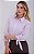 Camisa Tricoline Listrada Amarração No Punho Donna Ritz - Imagem 7