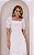 Vestido Midi Algodão Bordado Na Saia - Imagem 2