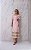 Vestido Midi Algodão Bordado Na Saia - Imagem 14