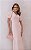 Vestido Midi Laise Com Mangas E Amarração - Imagem 13