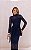 Vestido Midi Renda Com Babado - Imagem 1