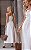 Vestido Midi Twill Com Decote Assimétrico e Alça Única Flor - Imagem 3