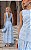 Vestido Midi Em Linho Com Bordado Alto Relevo - Imagem 3