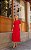 Vestido Midi Alfaiataria Com Cinto Faixa - Imagem 6